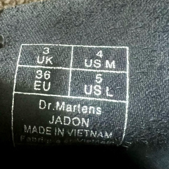 DR. MARTENS JADON BOOT PATENT LEATHER PLATFORMS - Picture 5 of 11